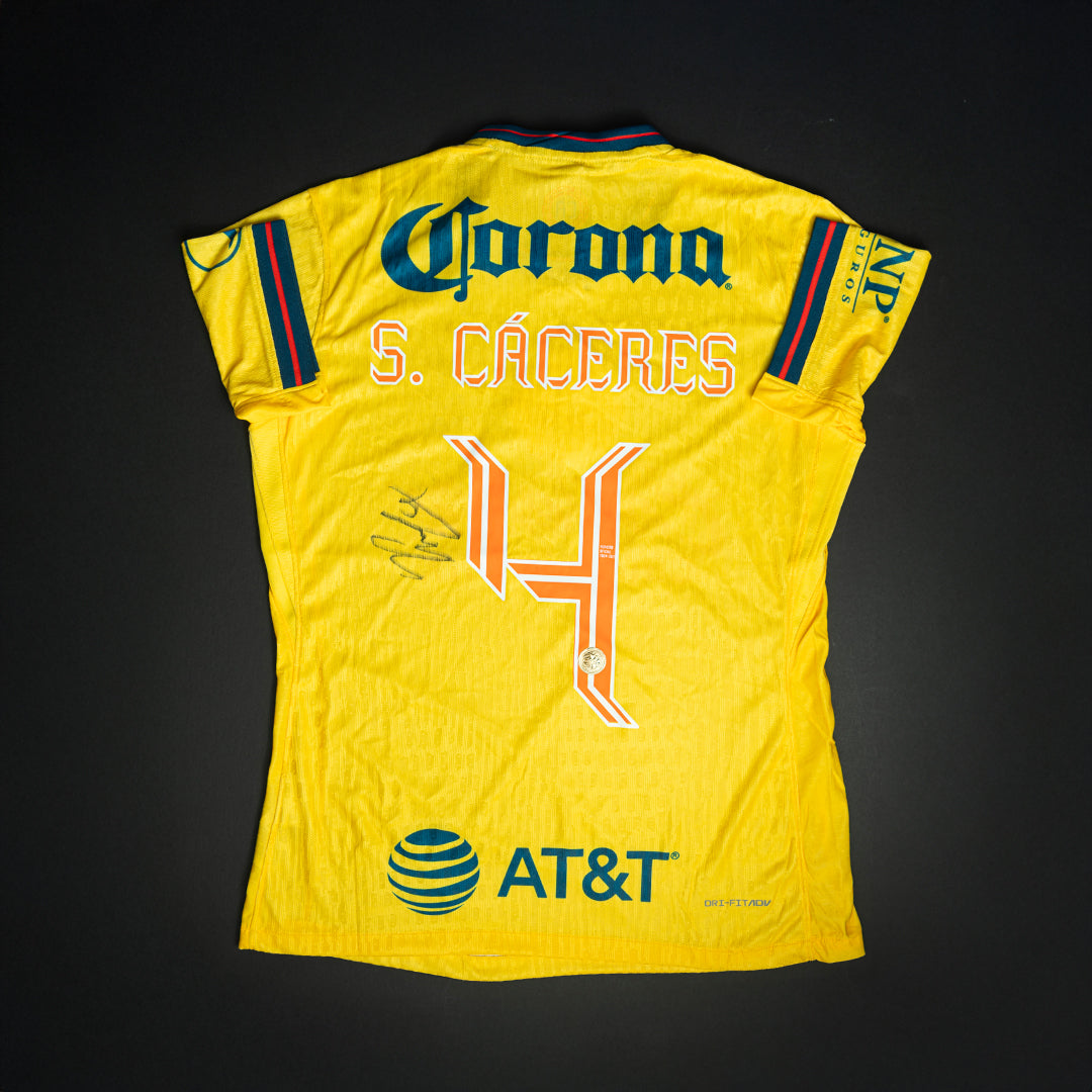 Jersey Firmado Sebastián Cáceres- Club América